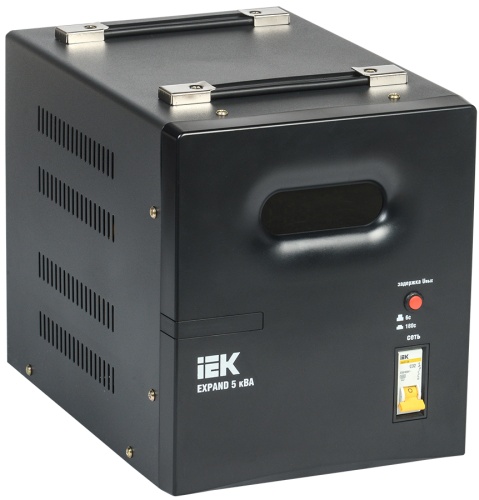 Стабилизатор напряжения переносной EXPAND 5кВА | код IVS21-1-005-11 | IEK